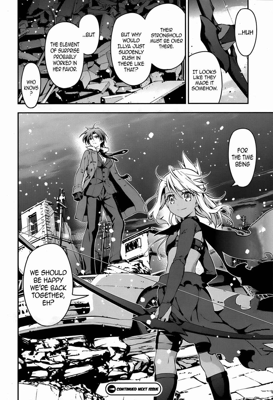 Fate/kaleid liner PRISMA☆ILLYA 3rei!! Chapter 6 - Page 34