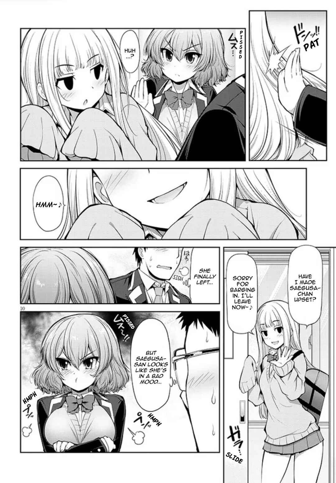 Saegusa-san wa Megane-senpai to Koi wo Egaku Chapter 3 - Page 10