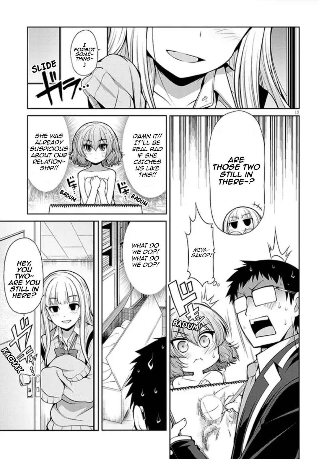 Saegusa-san wa Megane-senpai to Koi wo Egaku Chapter 3 - Page 17
