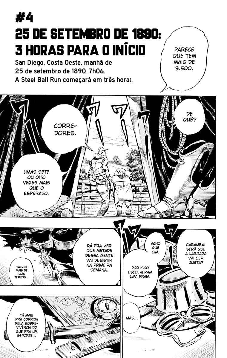 JoJo no Kimyou na Bouken: Part 7 - Steel Ball Run Chapter 4 - Page 3