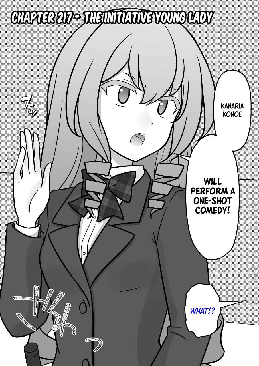 Danjo-hi 1:39 no Heikou Sekai wa Omoi no Hoka Futsuu Chapter 217 - Page 1