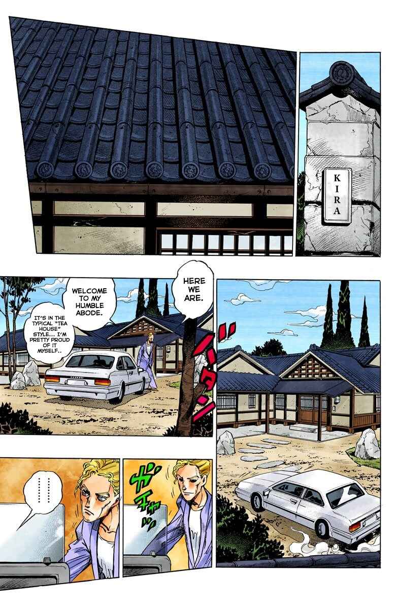 JoJo no Kimyou na Bouken: Part 4 - Diamond wa Kudakenai Color-ban Chapter 69 - Page 10
