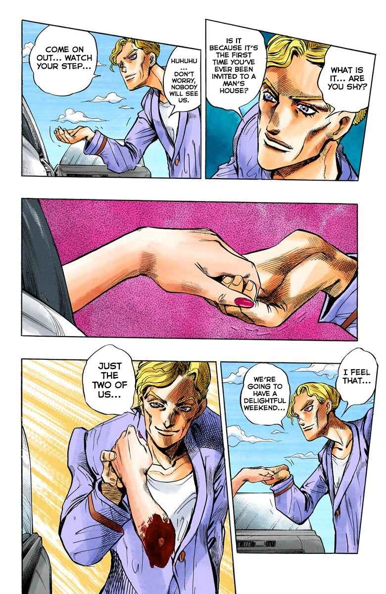 JoJo no Kimyou na Bouken: Part 4 - Diamond wa Kudakenai Color-ban Chapter 69 - Page 11
