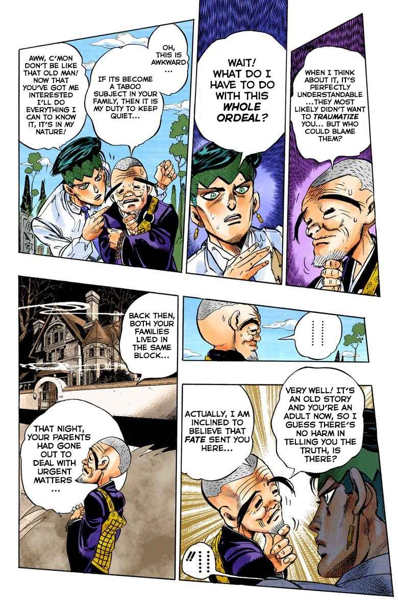 JoJo no Kimyou na Bouken: Part 4 - Diamond wa Kudakenai Color-ban Chapter 69 - Page 17
