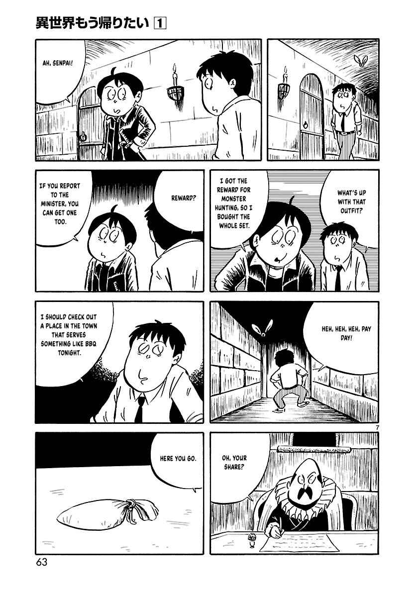 Isekai Mou Kaeritai Chapter 7 - Page 8