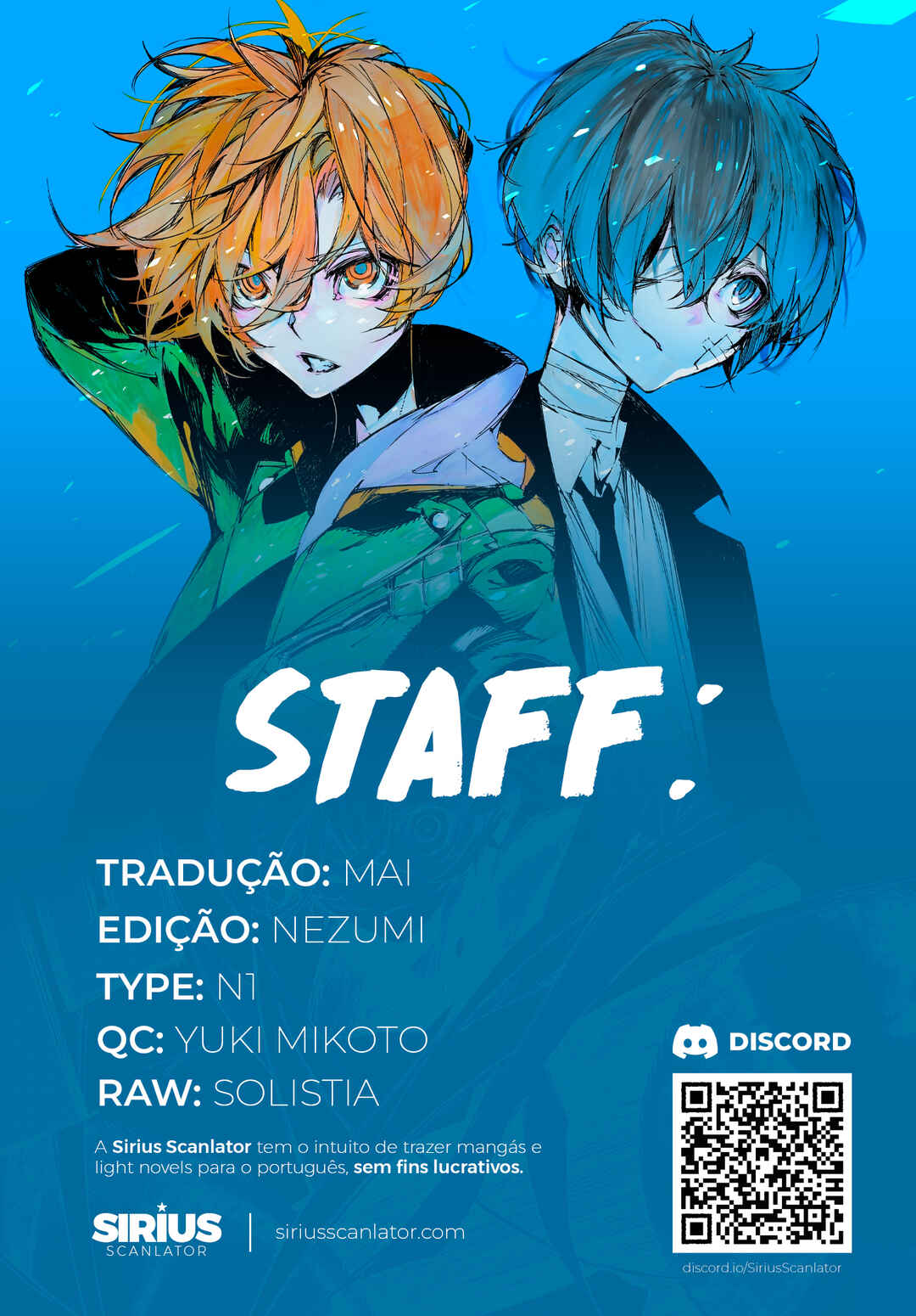 Bungou Stray Dogs: Dazai, Chuuya, Juugosai Chapter 1 - Page 1