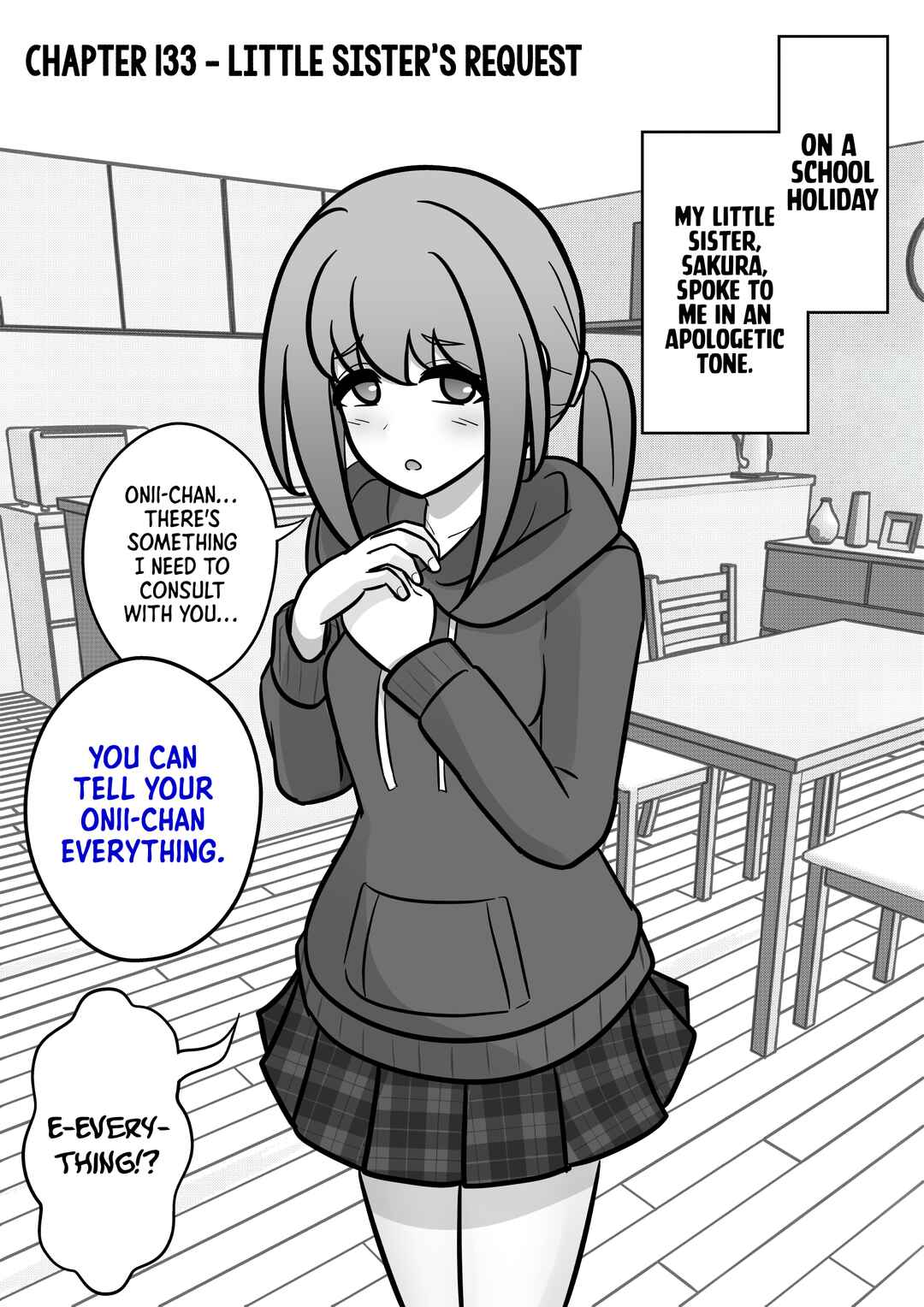 Danjo-hi 1:39 no Heikou Sekai wa Omoi no Hoka Futsuu Chapter 133 - Page 1