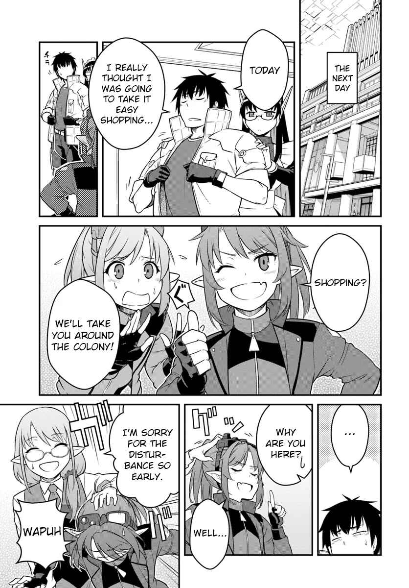 Mezametara Saikyou Soubi to Uchuusen-mochi datta node, Ikkodate Mezashite Youhei to shite Jiyuu ni Ikitai Chapter 42.2 - Page 1