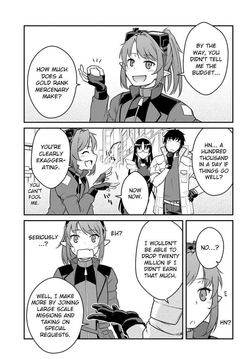 Mezametara Saikyou Soubi to Uchuusen-mochi datta node, Ikkodate Mezashite Youhei to shite Jiyuu ni Ikitai Chapter 42.2 - Page 11