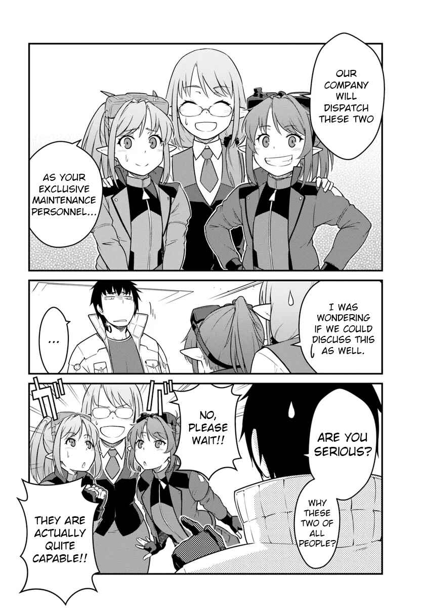 Mezametara Saikyou Soubi to Uchuusen-mochi datta node, Ikkodate Mezashite Youhei to shite Jiyuu ni Ikitai Chapter 42.2 - Page 4