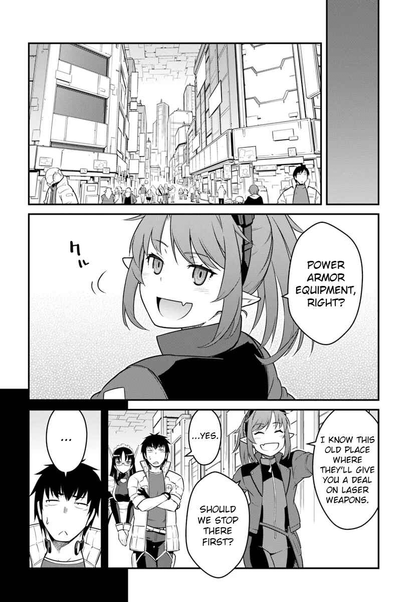 Mezametara Saikyou Soubi to Uchuusen-mochi datta node, Ikkodate Mezashite Youhei to shite Jiyuu ni Ikitai Chapter 42.2 - Page 8