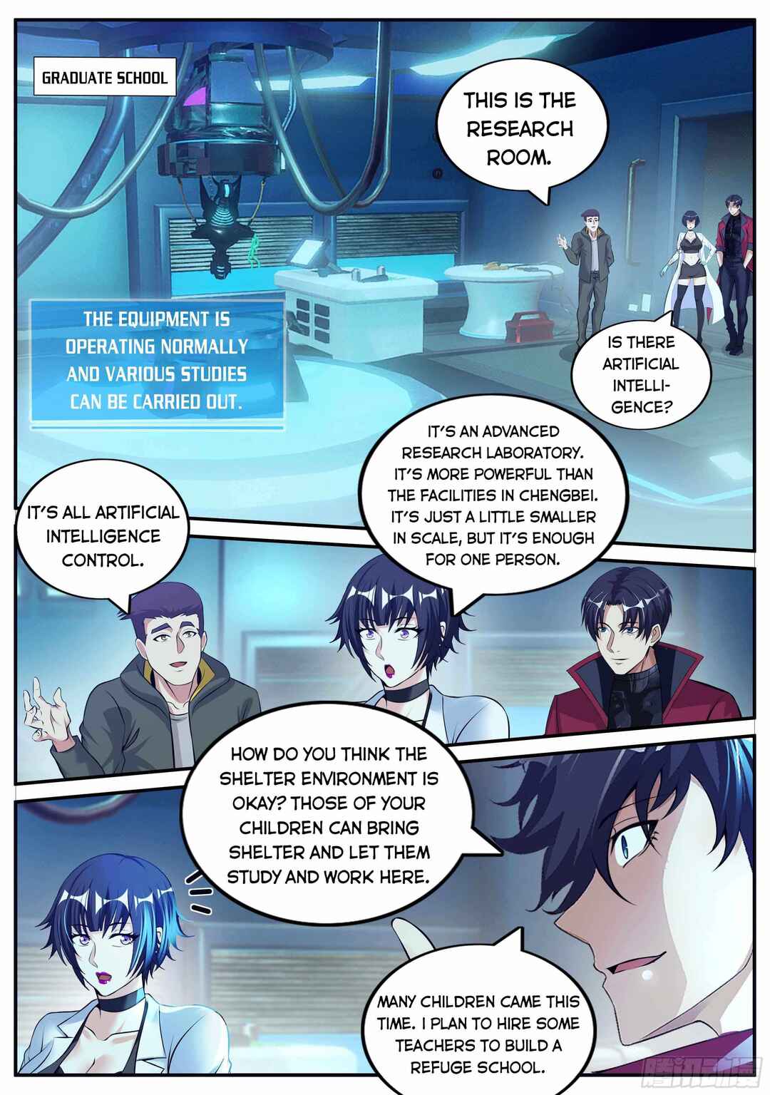 Xìtǒng Sòng Wǒ Bìnànsuǒ Chapter 82 - Page 3