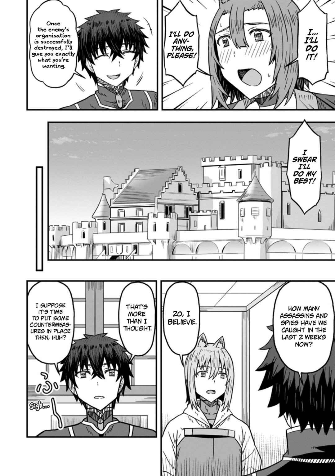 Isekai Saikyou no Yome desu ga, Yoru no Tatakai wa Ore no Hou ga Tsuyoi You desu - Chiryaku wo Ikashite Nariagaru Harem Senki Chapter 23 - Page 30