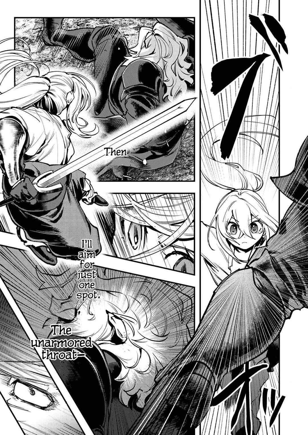 Shura Youjo no Eiyuutan ~Hanpa-sha to Iwa Reta Youhei, Youjo ni Tensei Shite Nariagaru~ Chapter 7 - Page 14