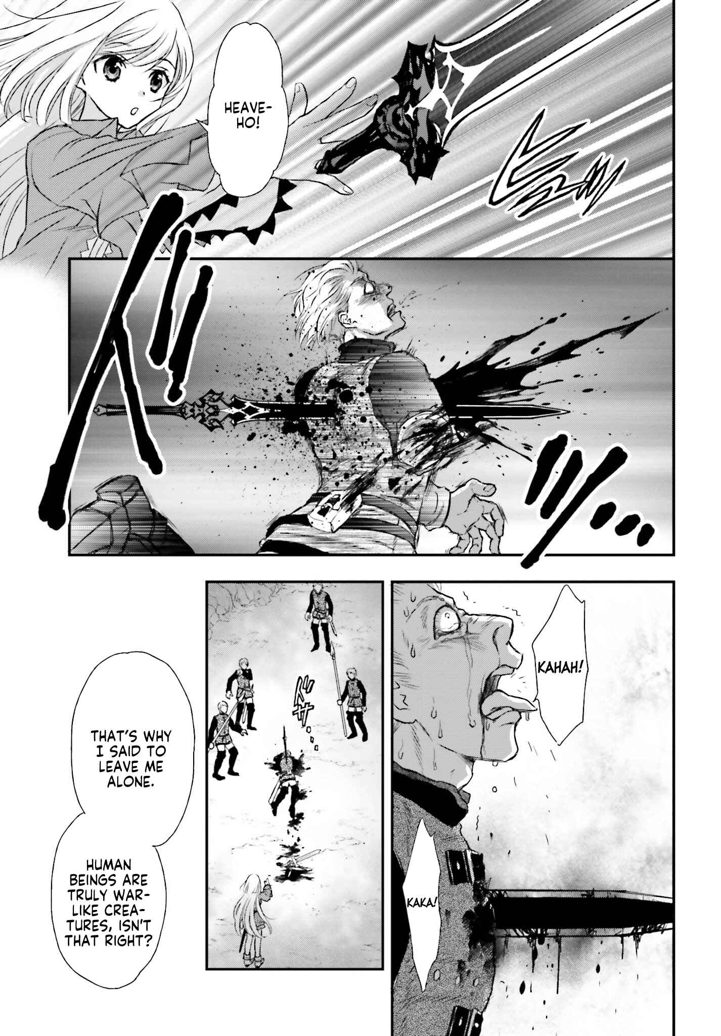 Shinigami ni Sodaterareta Shoujo wa Shikkoku no Tsurugi o Mune ni Idaku Chapter 1 - Page 12