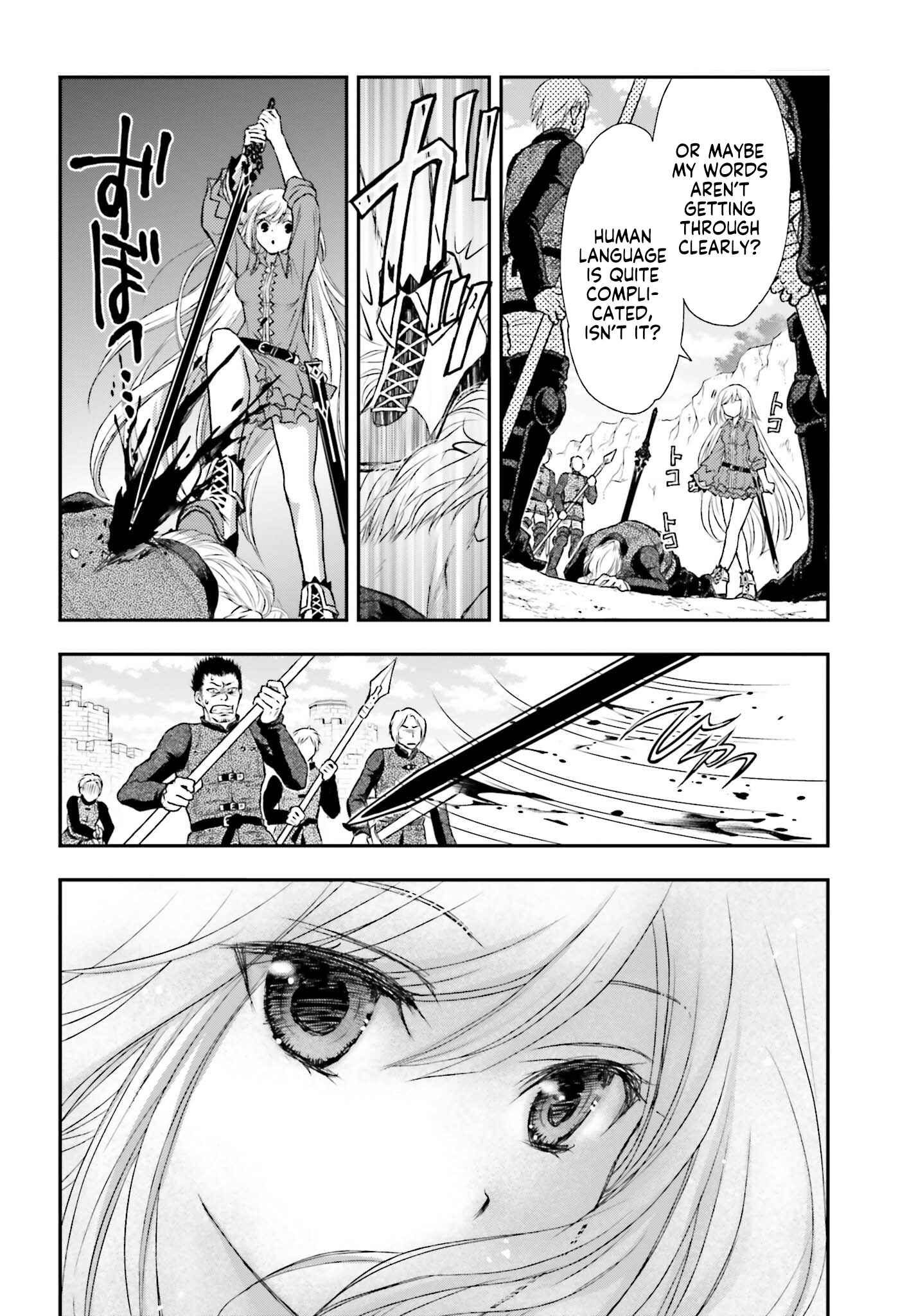 Shinigami ni Sodaterareta Shoujo wa Shikkoku no Tsurugi o Mune ni Idaku Chapter 1 - Page 13