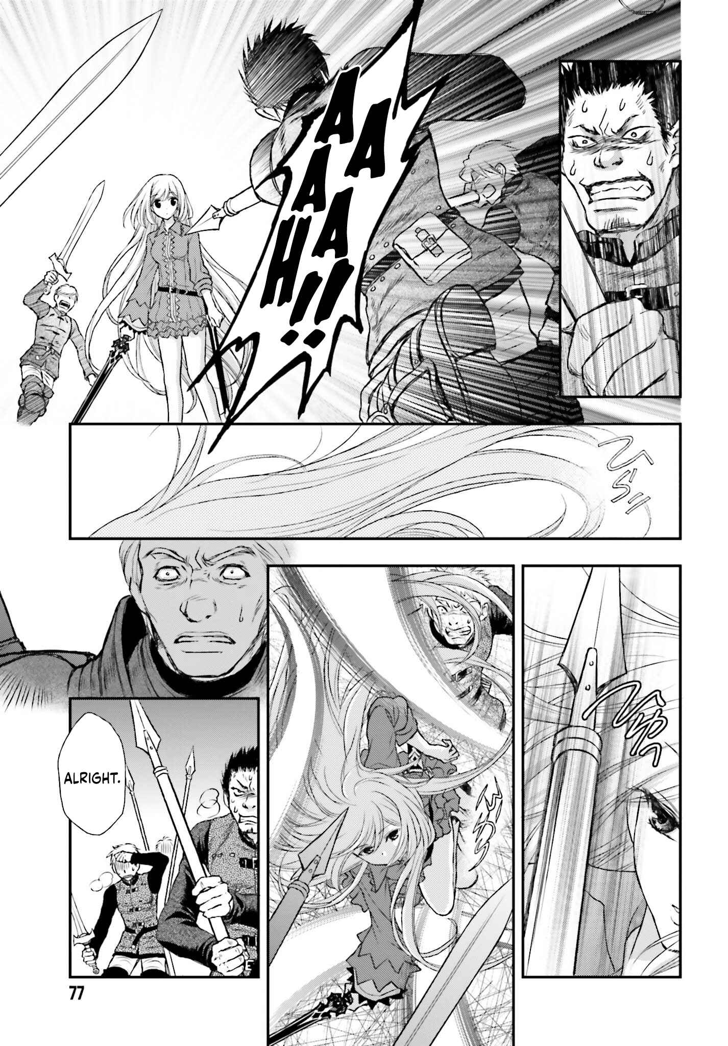 Shinigami ni Sodaterareta Shoujo wa Shikkoku no Tsurugi o Mune ni Idaku Chapter 1 - Page 14