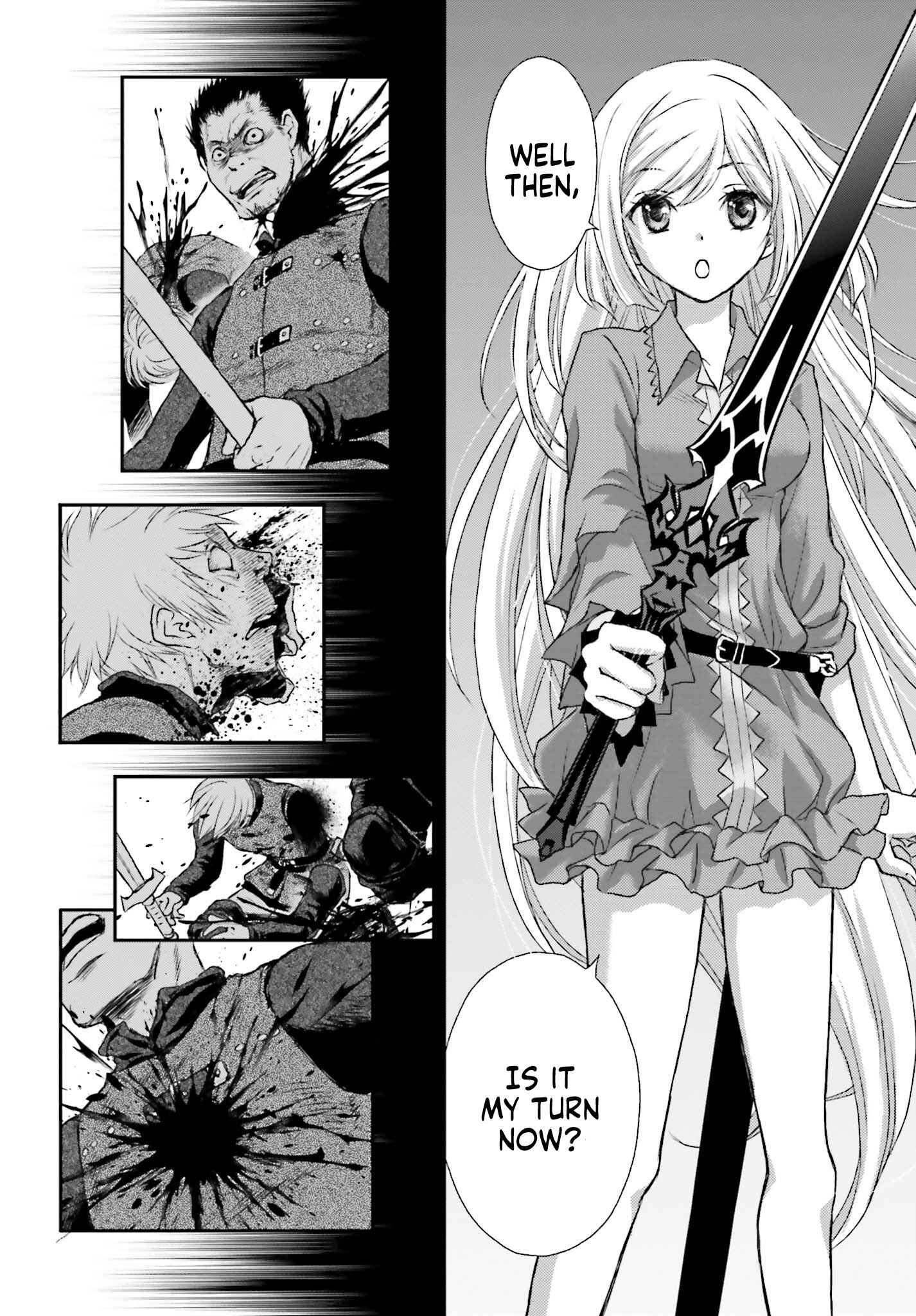 Shinigami ni Sodaterareta Shoujo wa Shikkoku no Tsurugi o Mune ni Idaku Chapter 1 - Page 15