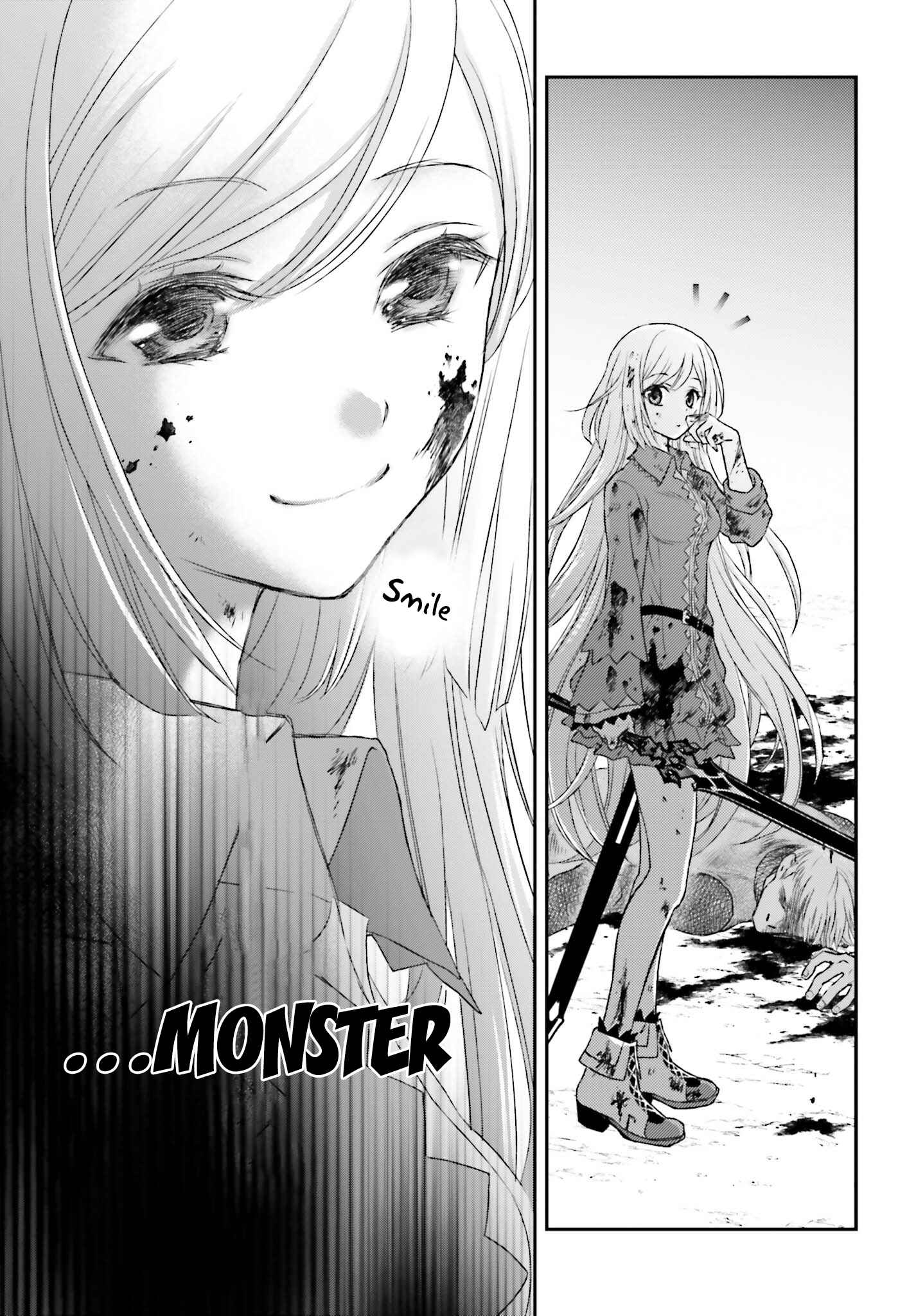 Shinigami ni Sodaterareta Shoujo wa Shikkoku no Tsurugi o Mune ni Idaku Chapter 1 - Page 18