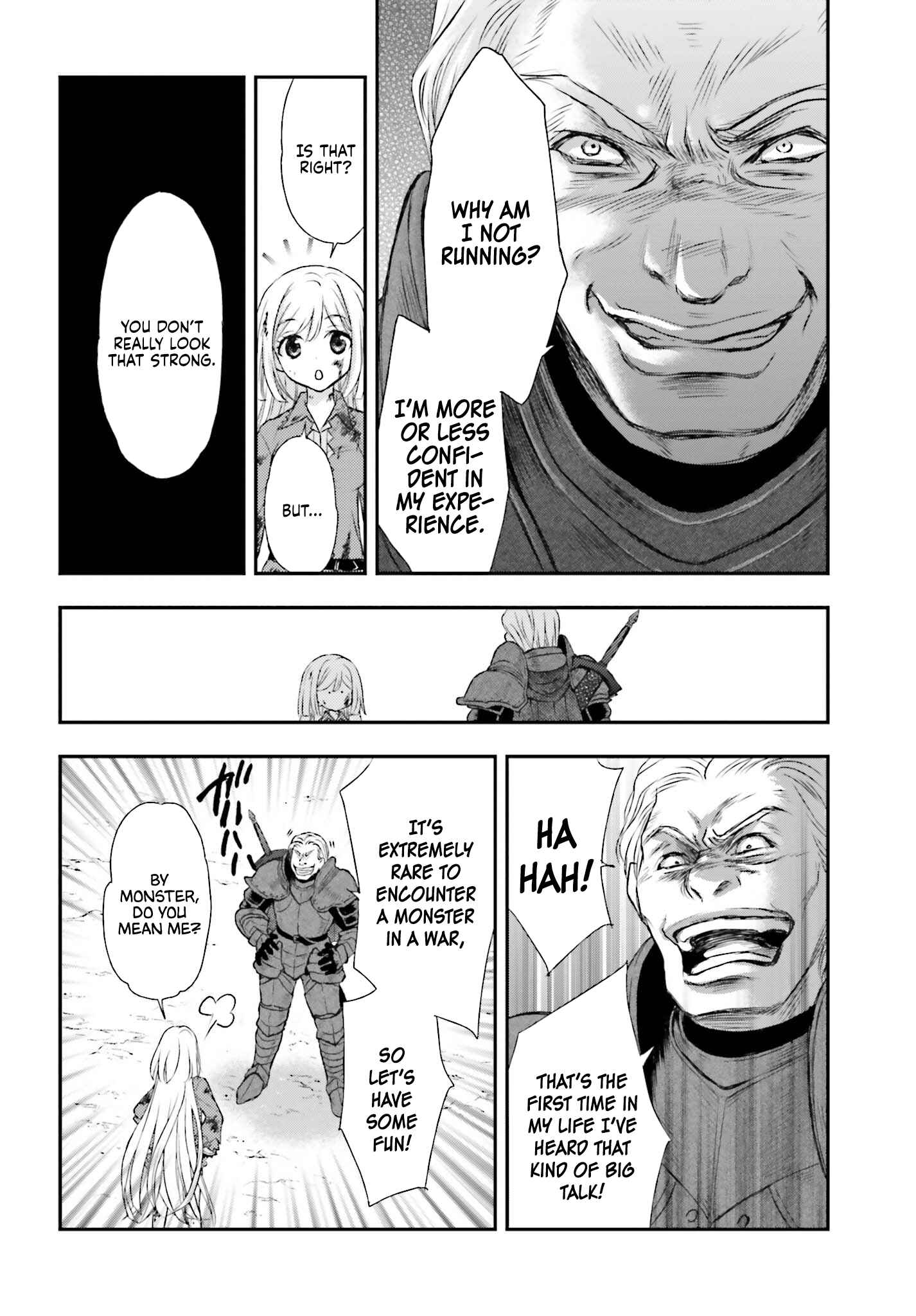 Shinigami ni Sodaterareta Shoujo wa Shikkoku no Tsurugi o Mune ni Idaku Chapter 1 - Page 21