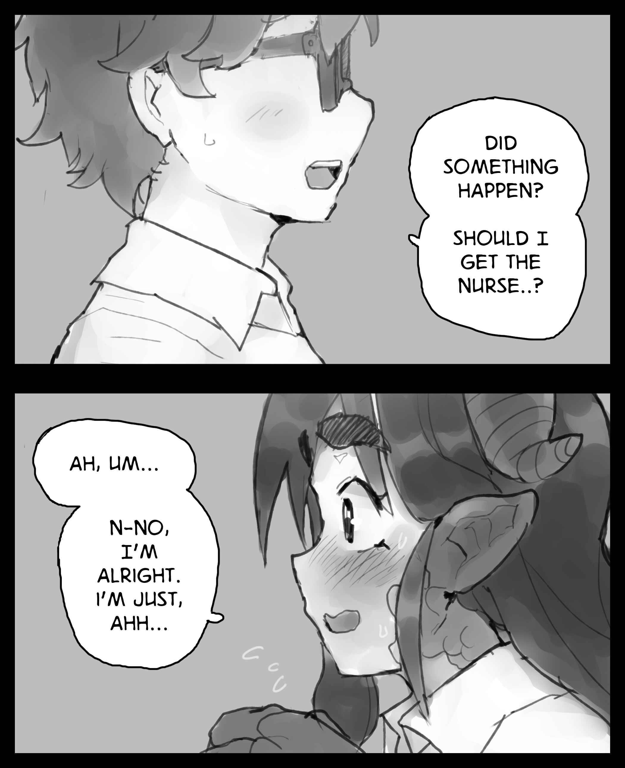 My Childhood Friend Is A Dragon Who's Embarrassed About the Size Of Her Tail Chapter 7 - Page 2