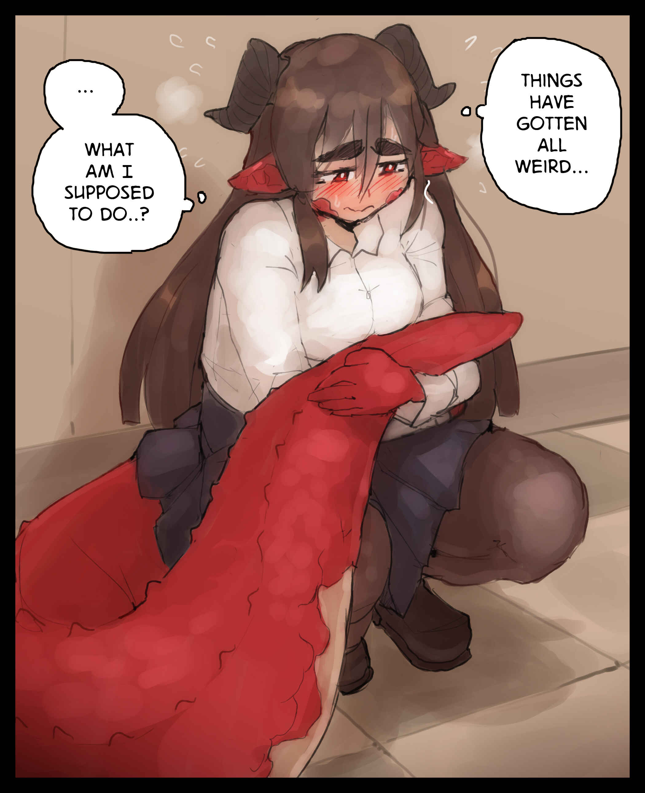 My Childhood Friend Is A Dragon Who's Embarrassed About the Size Of Her Tail Chapter 7 - Page 5