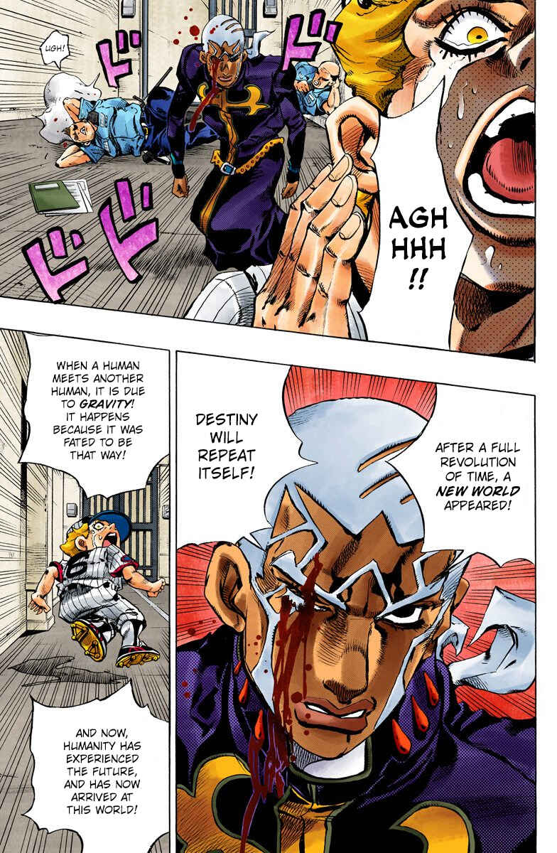 JoJo no Kimyou na Bouken: Part 6 - Stone Ocean Color-ban Chapter 157 - Page 7