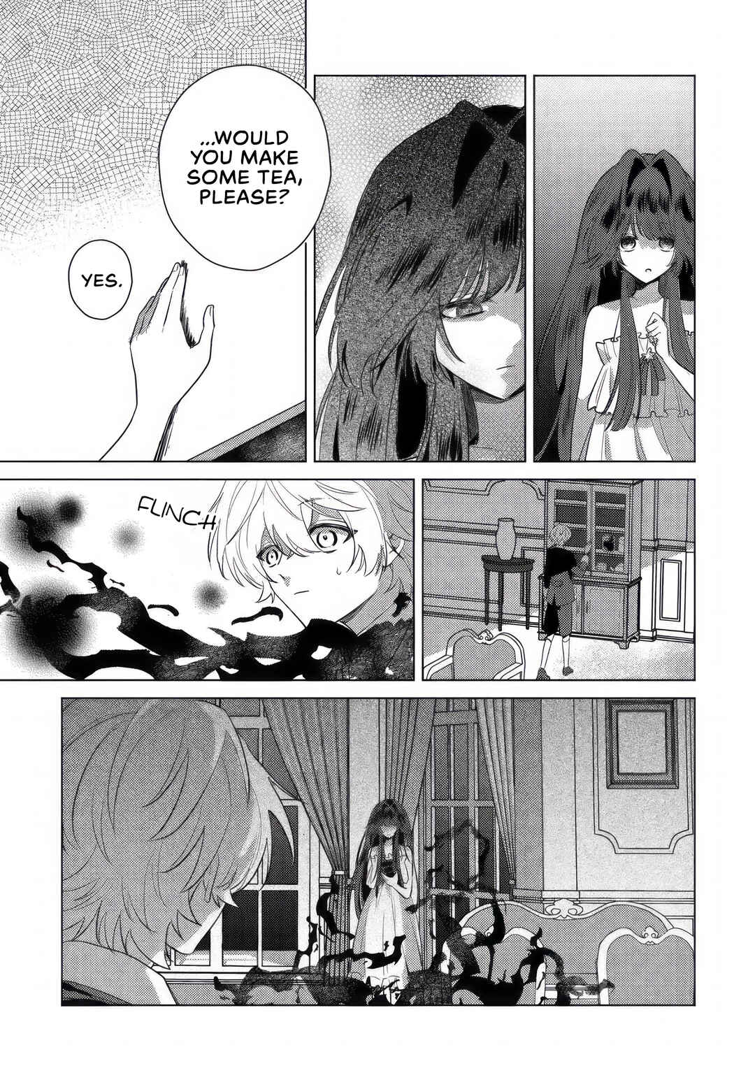 Yamiochi Last Boss Reijou no Osananajimi ni Tensei Shita. Ore ga Shindara Bad End Kakutei nanode Saikyou ni Natta kedo, Mou Yamiochi "Yandereka" Shitemasen ka? Chapter 6 - Page 6