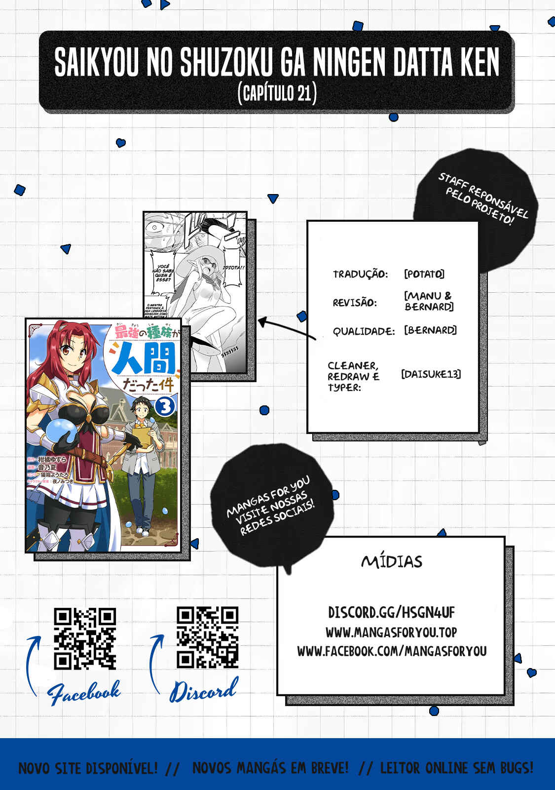 Saikyou no Shuzoku ga Ningen Datta Ken Chapter 22 - Page 1