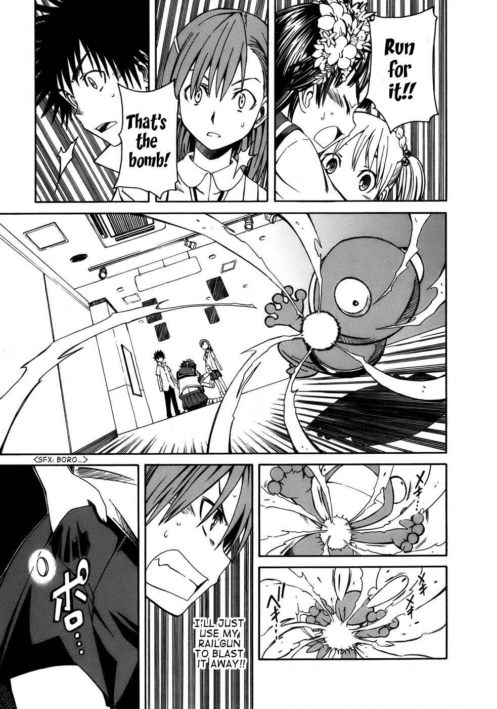 Toaru Majutsu no Index Gaiden: Toaru Kagaku no Railgun Chapter 5 - Page 15