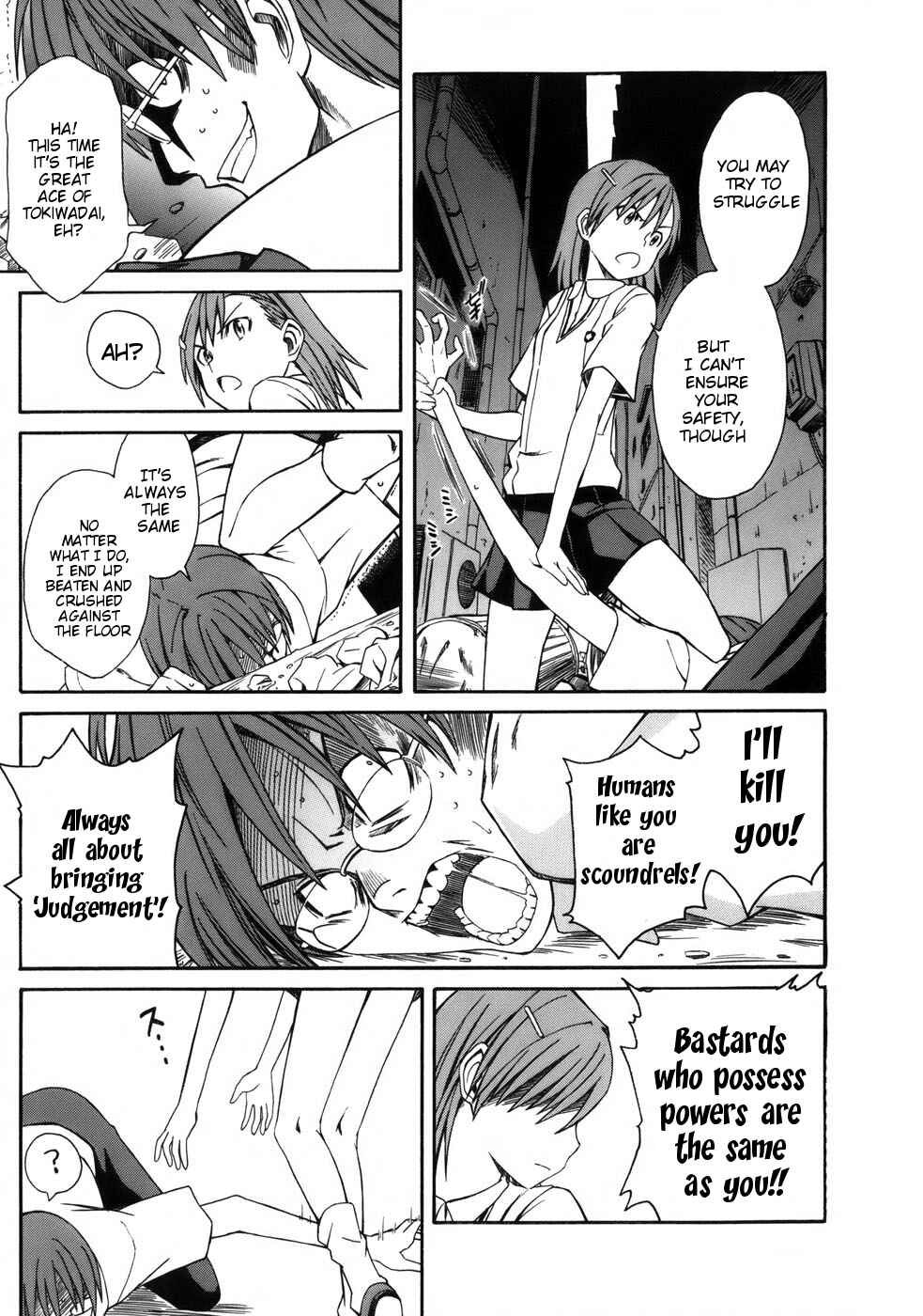 Toaru Majutsu no Index Gaiden: Toaru Kagaku no Railgun Chapter 5 - Page 21