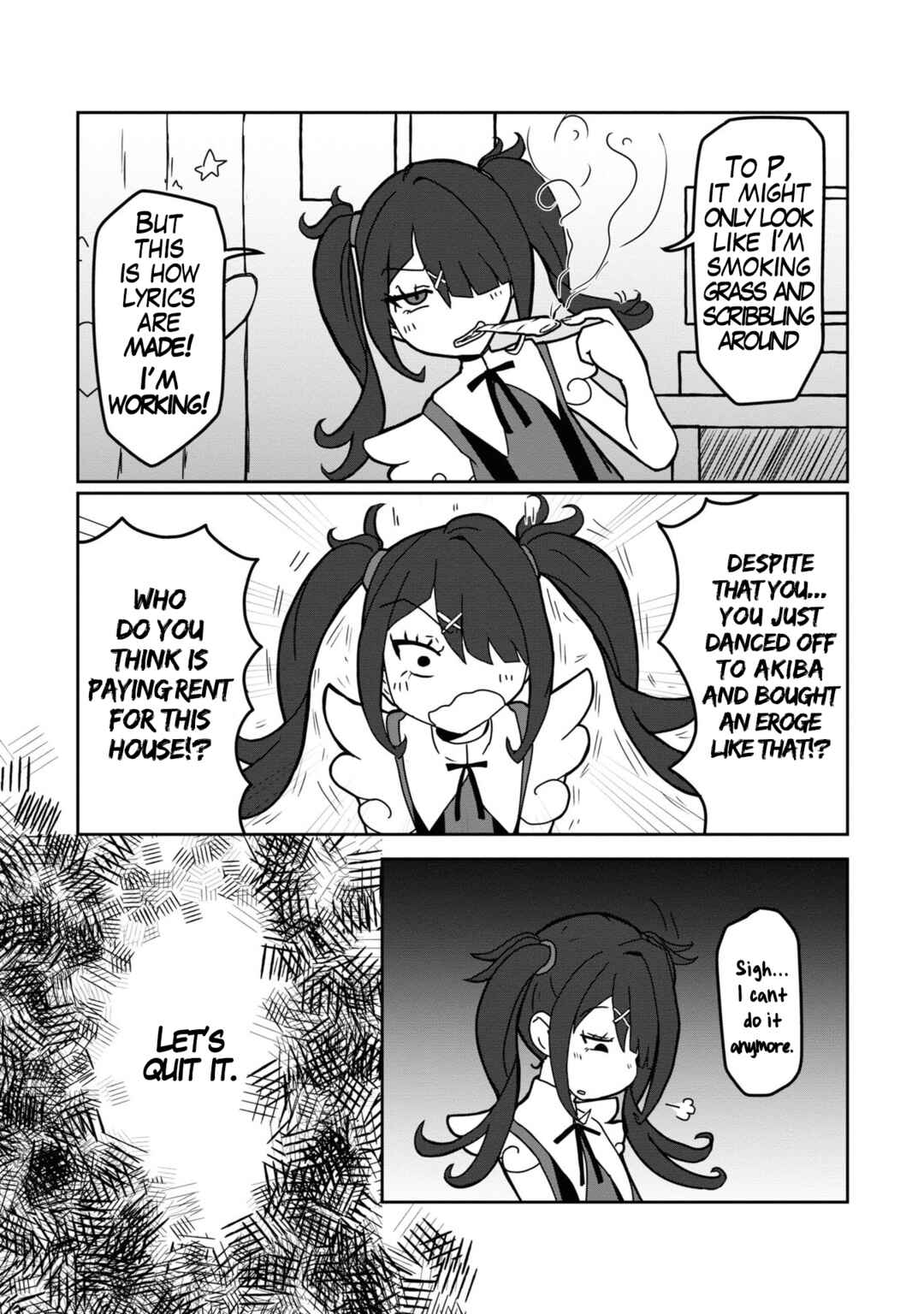 Chou Ten-chan! NEEDY GIRL OVERDOSE Koushiki Anthology Chapter 4 - Page 12