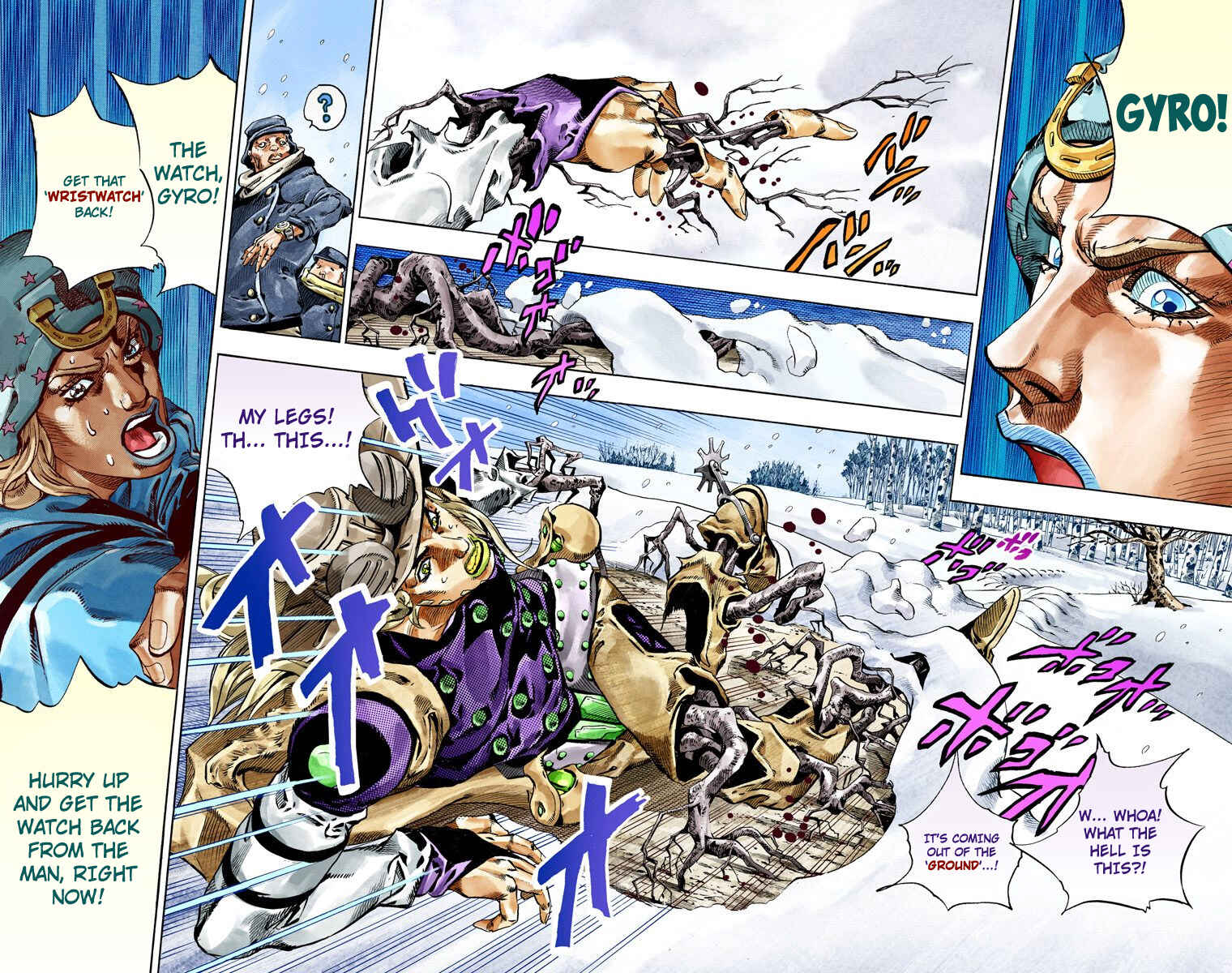 JoJo no Kimyou na Bouken: Part 7 - Steel Ball Run Color-ban Chapter 46 - Page 11