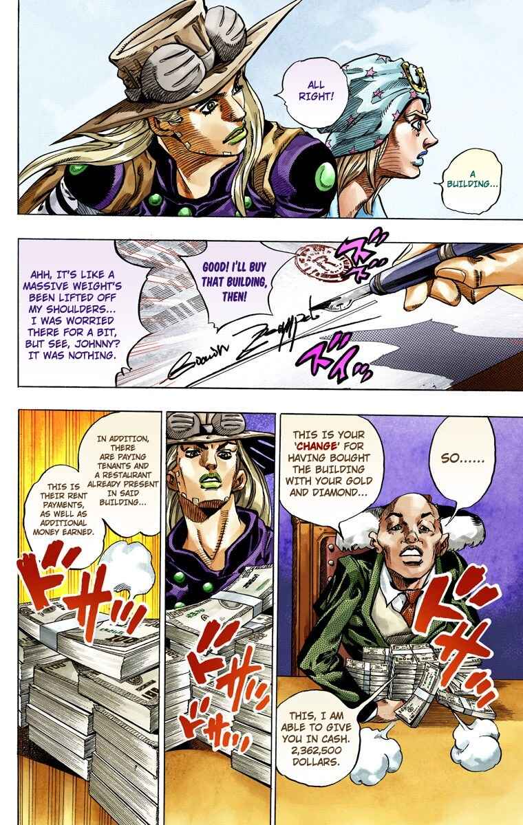 JoJo no Kimyou na Bouken: Part 7 - Steel Ball Run Color-ban Chapter 46 - Page 24