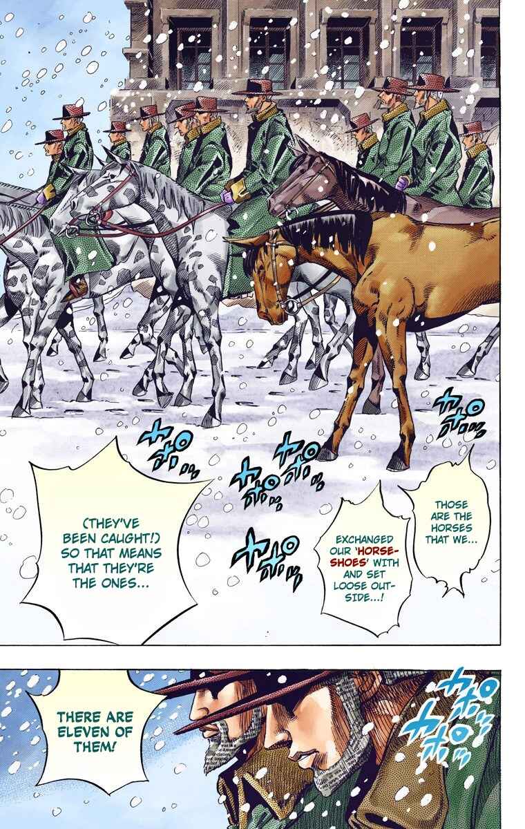 JoJo no Kimyou na Bouken: Part 7 - Steel Ball Run Color-ban Chapter 46 - Page 27