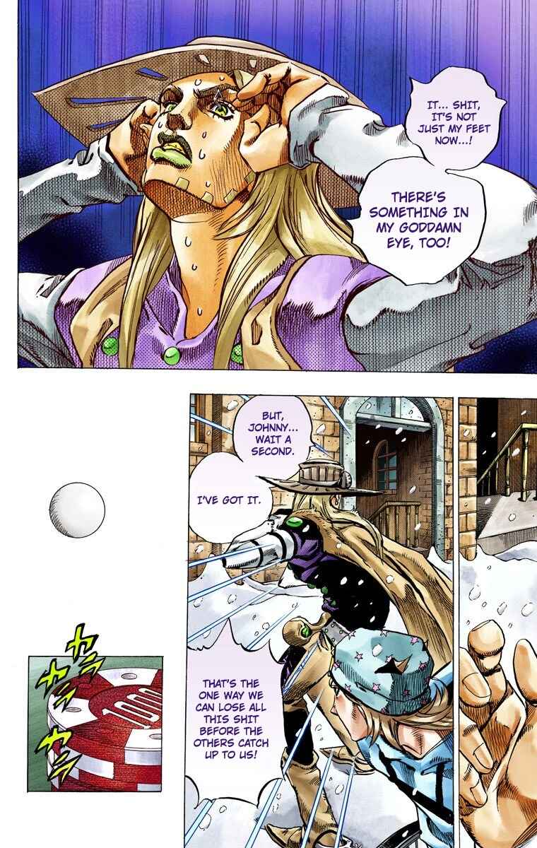 JoJo no Kimyou na Bouken: Part 7 - Steel Ball Run Color-ban Chapter 46 - Page 30