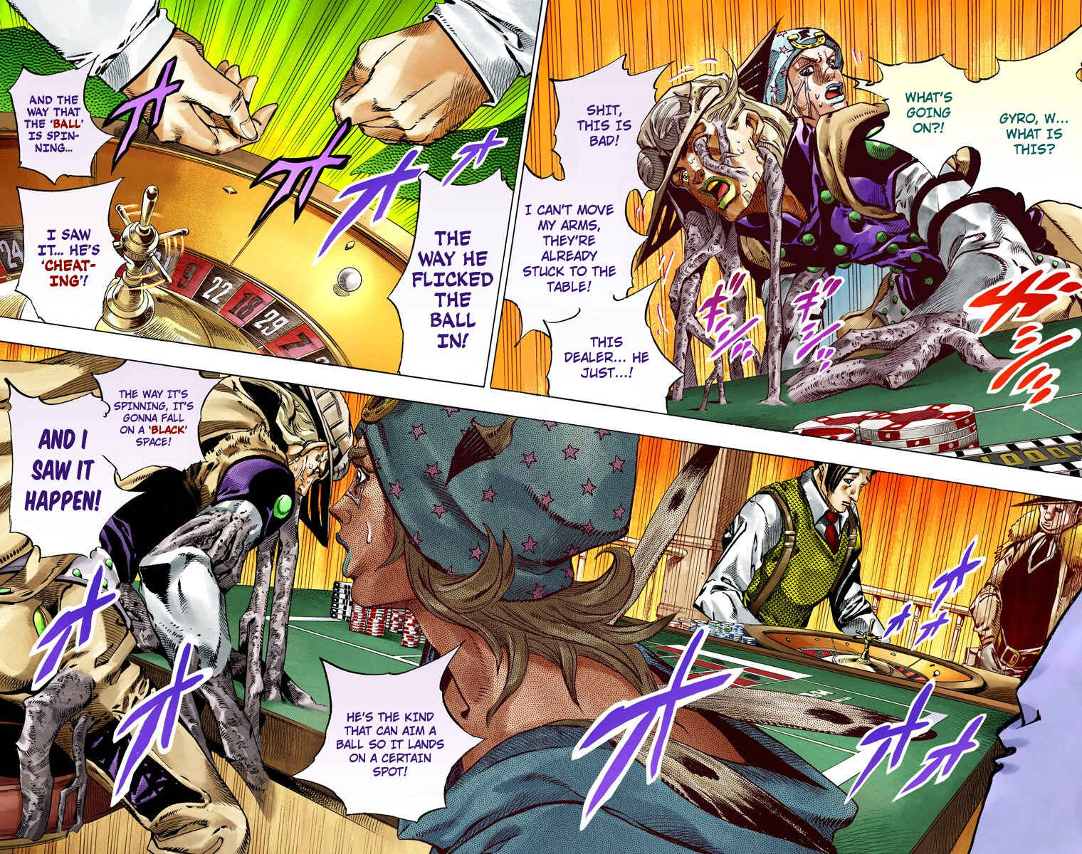 JoJo no Kimyou na Bouken: Part 7 - Steel Ball Run Color-ban Chapter 46 - Page 38