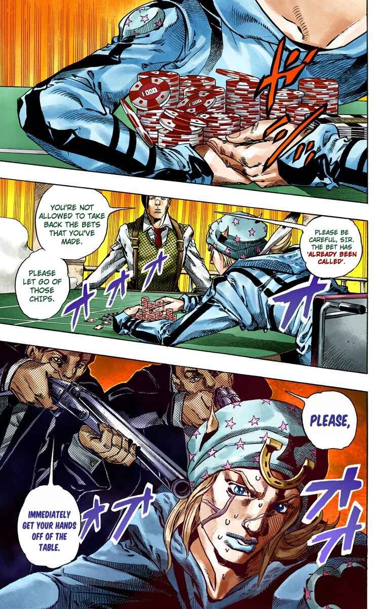 JoJo no Kimyou na Bouken: Part 7 - Steel Ball Run Color-ban Chapter 46 - Page 40