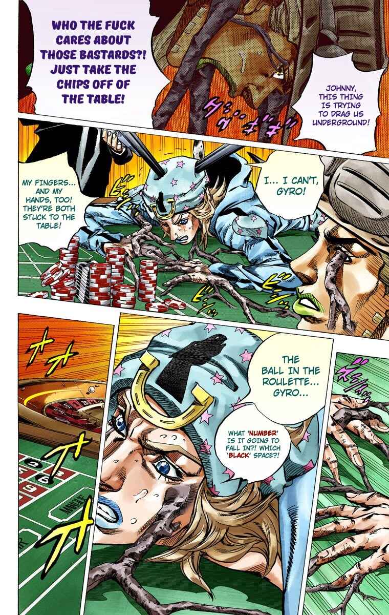JoJo no Kimyou na Bouken: Part 7 - Steel Ball Run Color-ban Chapter 46 - Page 41