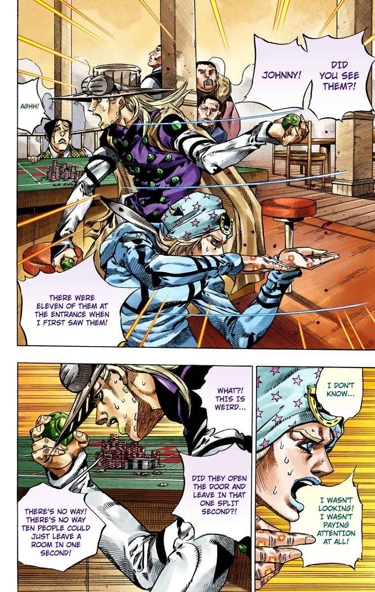 JoJo no Kimyou na Bouken: Part 7 - Steel Ball Run Color-ban Chapter 46 - Page 52