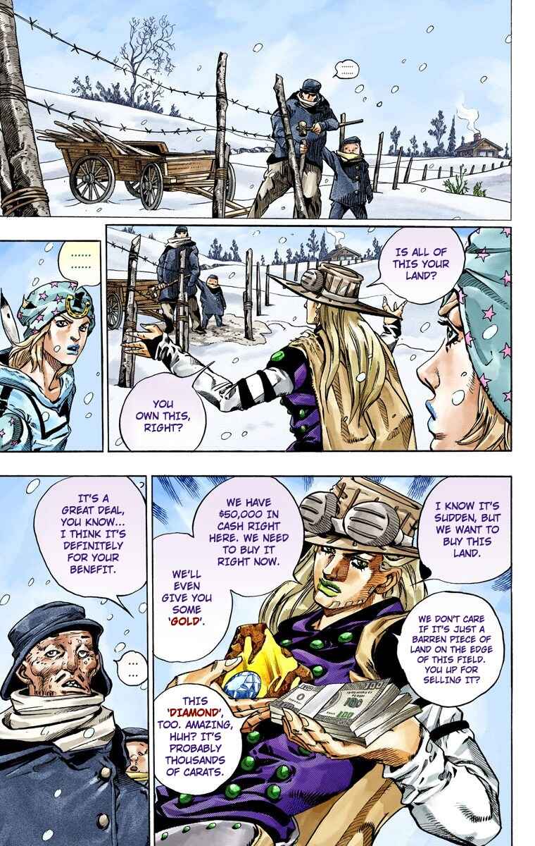 JoJo no Kimyou na Bouken: Part 7 - Steel Ball Run Color-ban Chapter 46 - Page 6