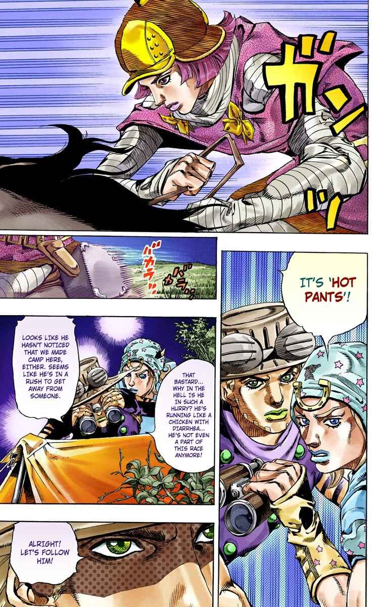 JoJo no Kimyou na Bouken: Part 7 - Steel Ball Run Color-ban Chapter 56 - Page 11