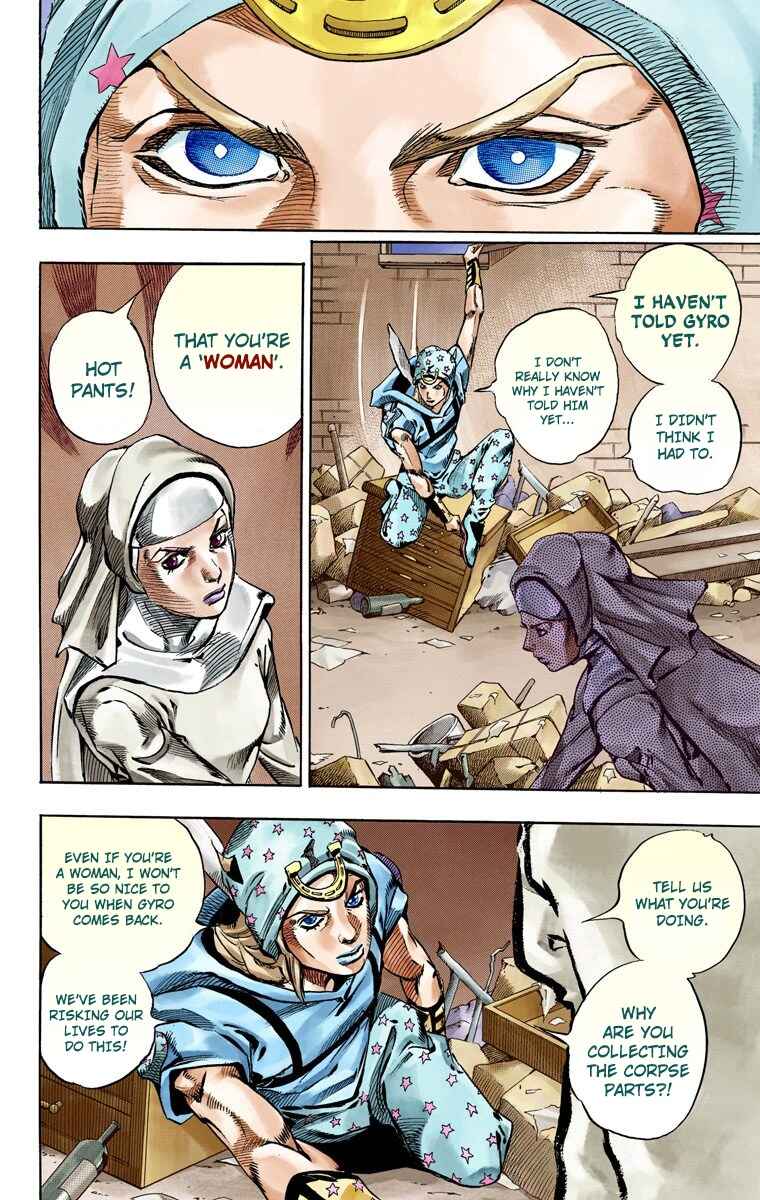 JoJo no Kimyou na Bouken: Part 7 - Steel Ball Run Color-ban Chapter 56 - Page 21