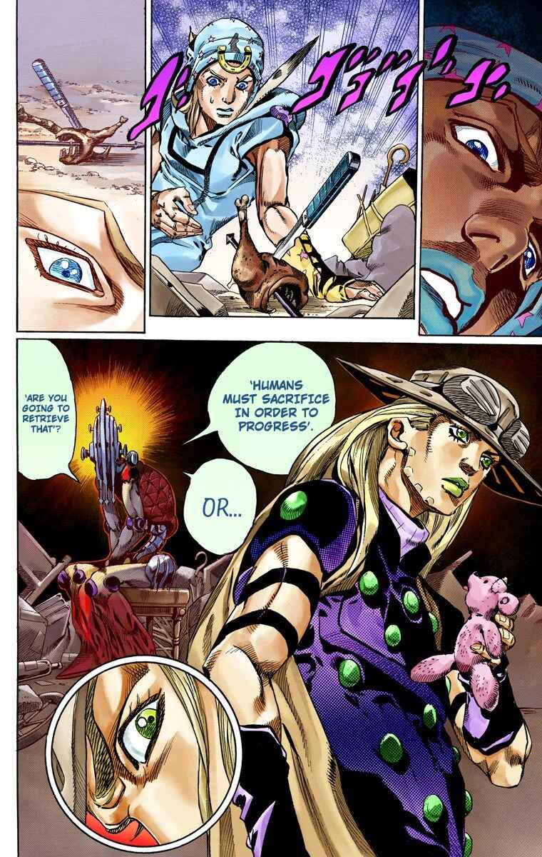 JoJo no Kimyou na Bouken: Part 7 - Steel Ball Run Color-ban Chapter 56 - Page 30