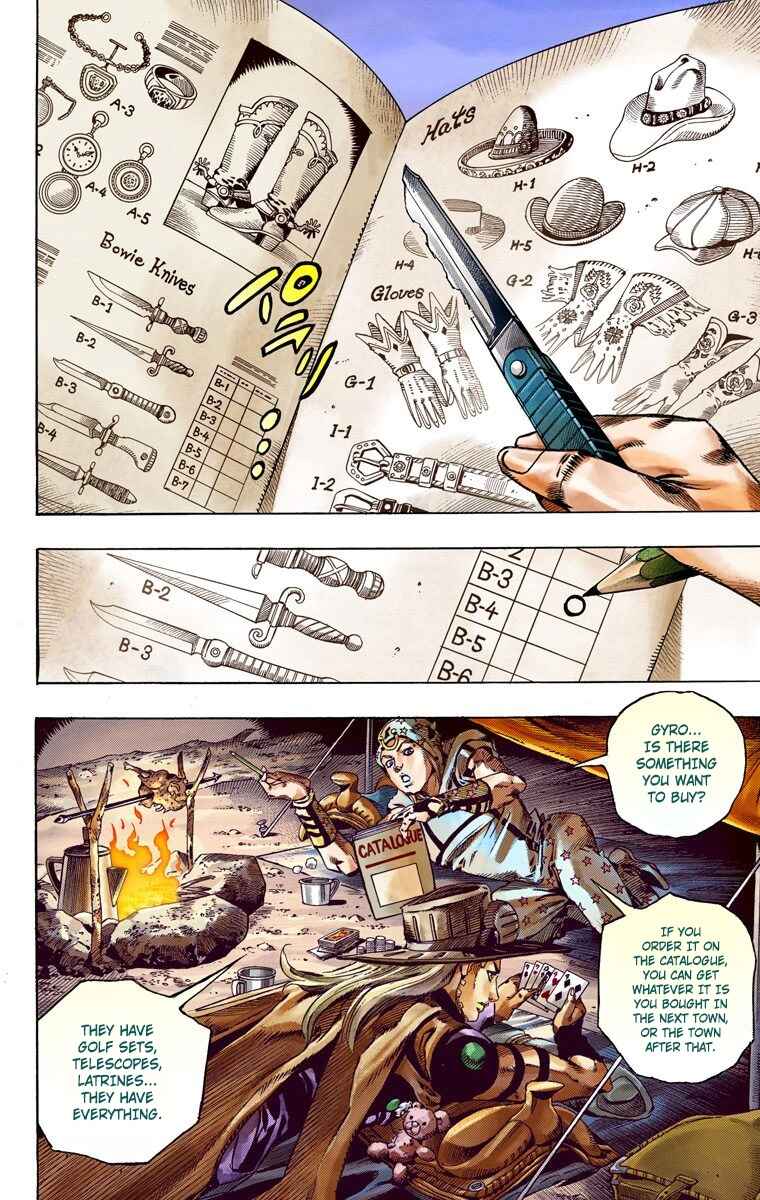 JoJo no Kimyou na Bouken: Part 7 - Steel Ball Run Color-ban Chapter 56 - Page 8