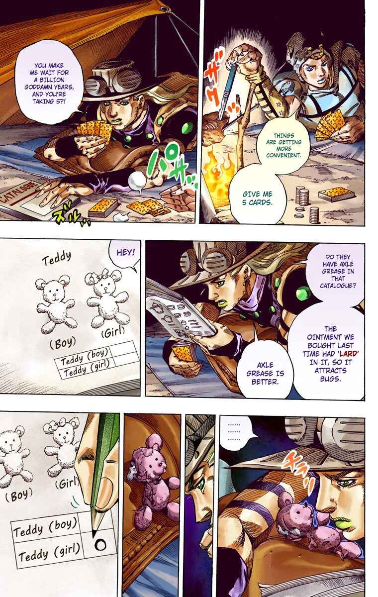 JoJo no Kimyou na Bouken: Part 7 - Steel Ball Run Color-ban Chapter 56 - Page 9