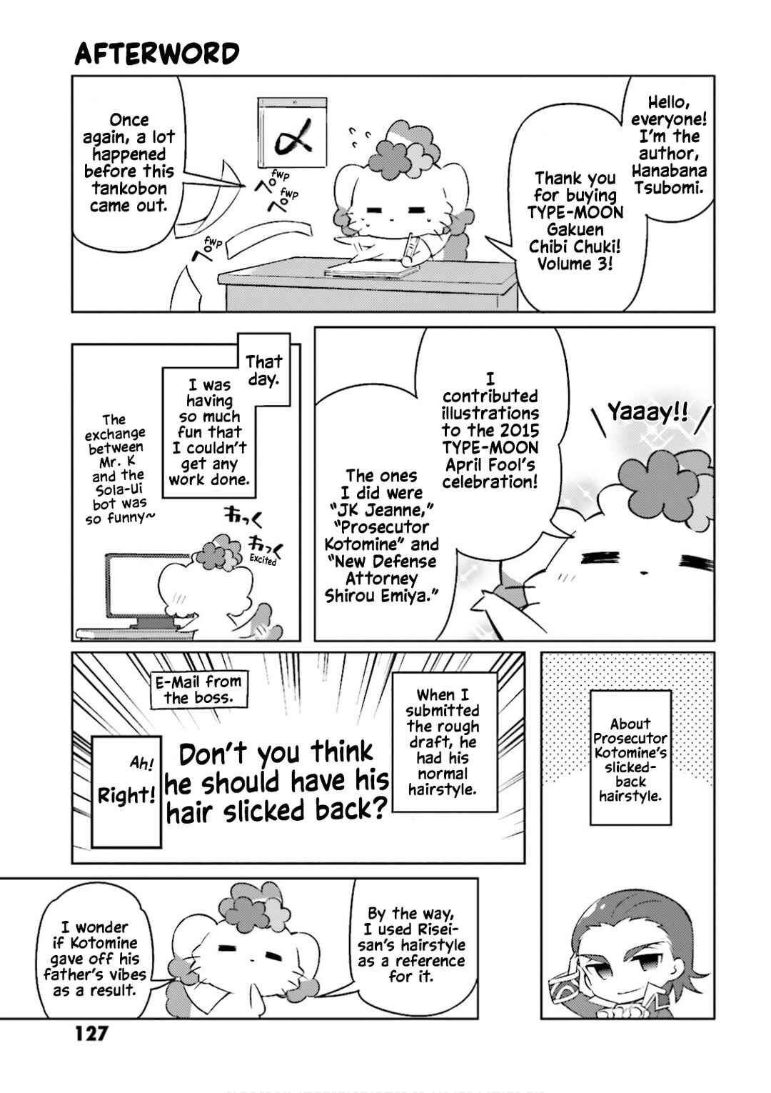 Type-Moon Gakuen - Chibi Chuki! Chapter 22.8 - Page 11