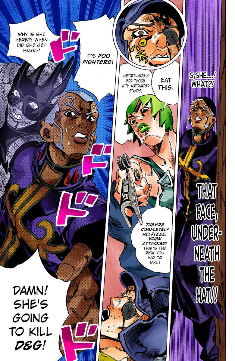 JoJo no Kimyou na Bouken: Part 6 - Stone Ocean Color-ban Chapter 84 - Page 13