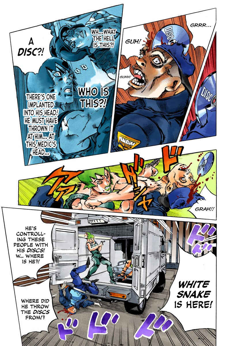 JoJo no Kimyou na Bouken: Part 6 - Stone Ocean Color-ban Chapter 84 - Page 16