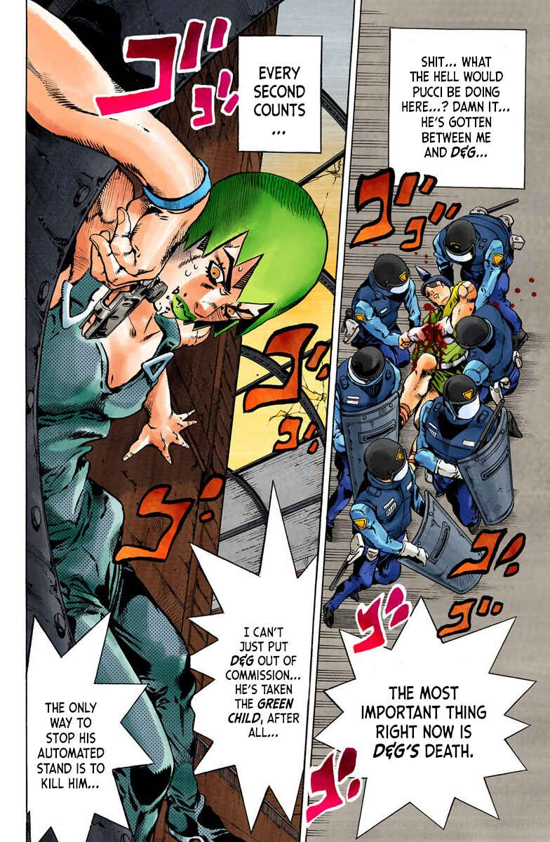 JoJo no Kimyou na Bouken: Part 6 - Stone Ocean Color-ban Chapter 84 - Page 2